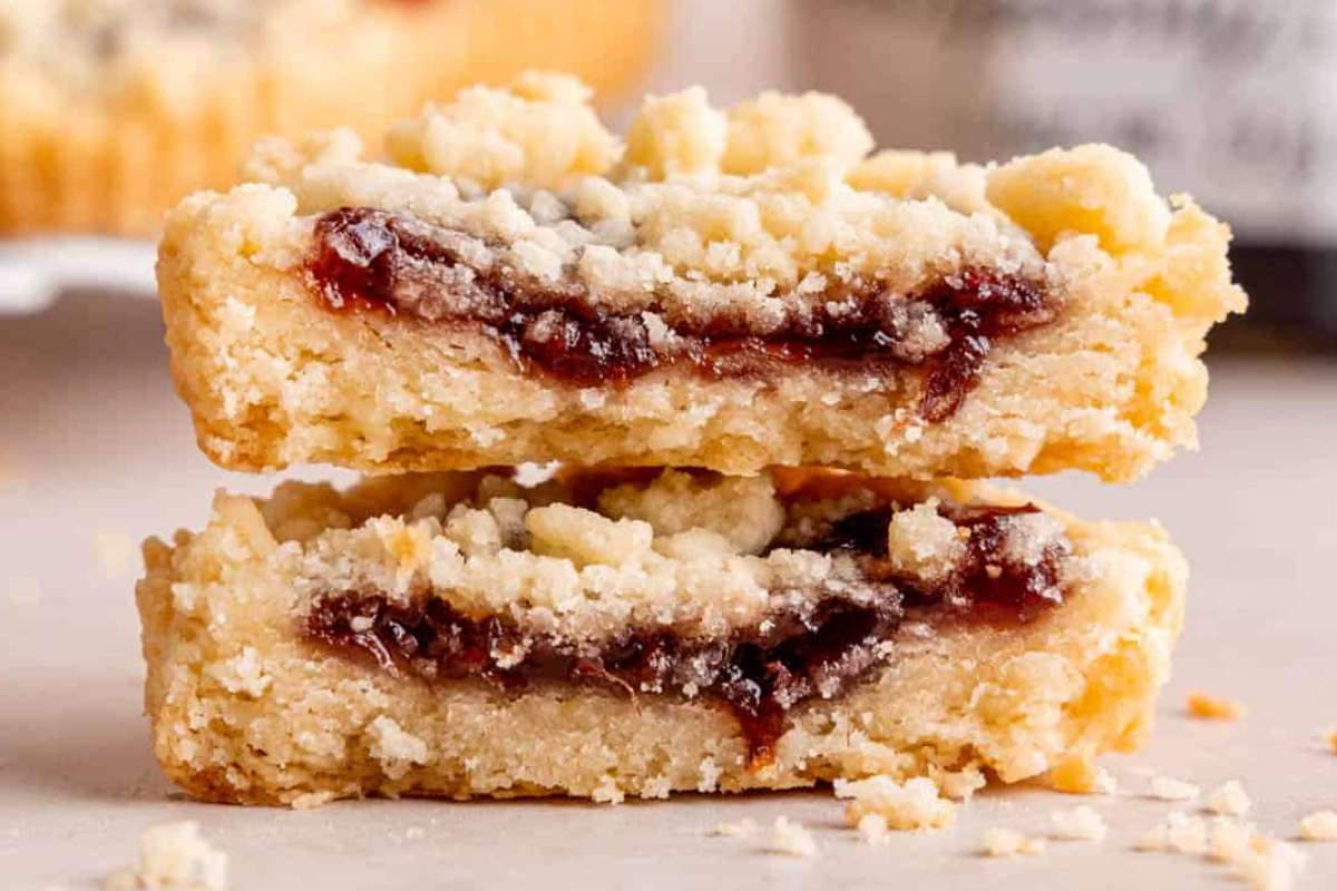 Easy Raspberry Crumble Cookies (Better than Costco).