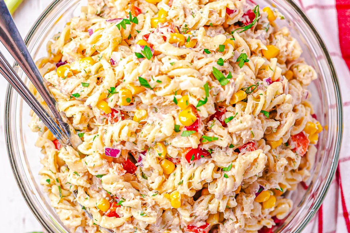 Easy Tuna Pasta Salad 1