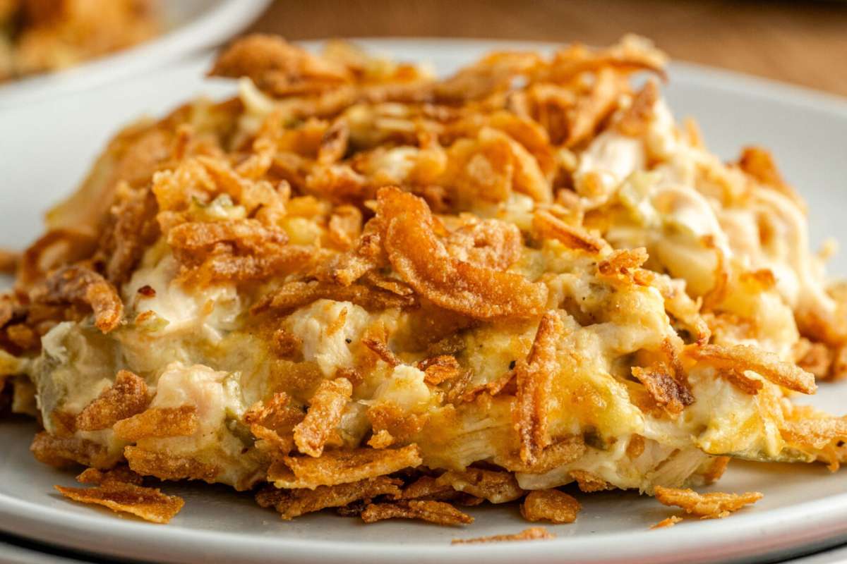 French Onion Chicken Casserole. 