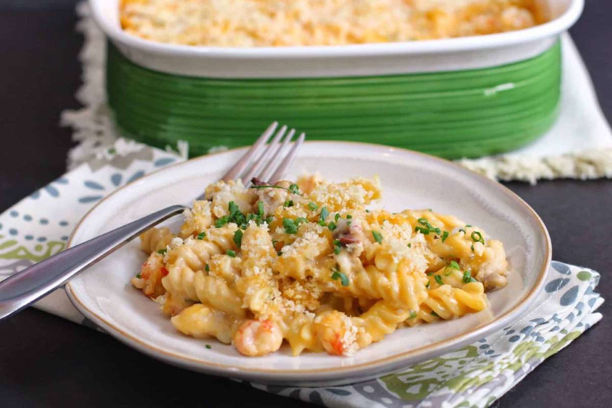 Florida Lobster Gratin. 