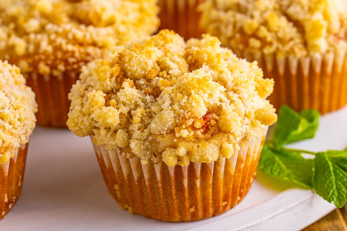 Fresh Peach Muffins Recipe