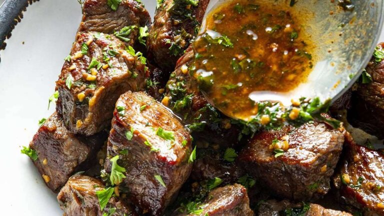 Garlic Butter Steak Bites