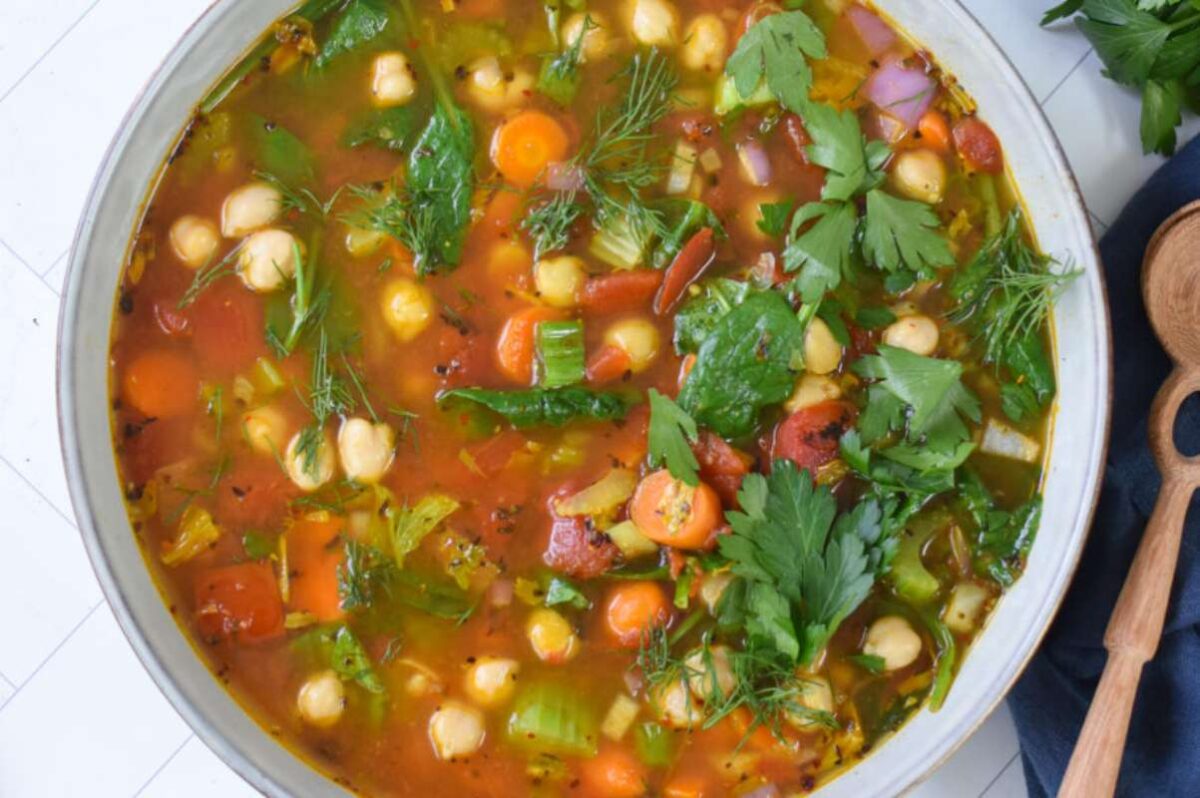 Garbanzo Soup Recipe.