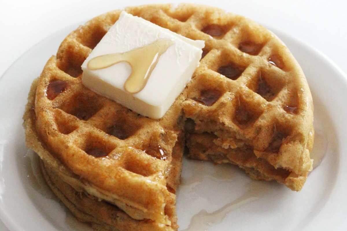 Gluten-Free Buttermilk Waffles (Vegan, Allergy-Free). 
