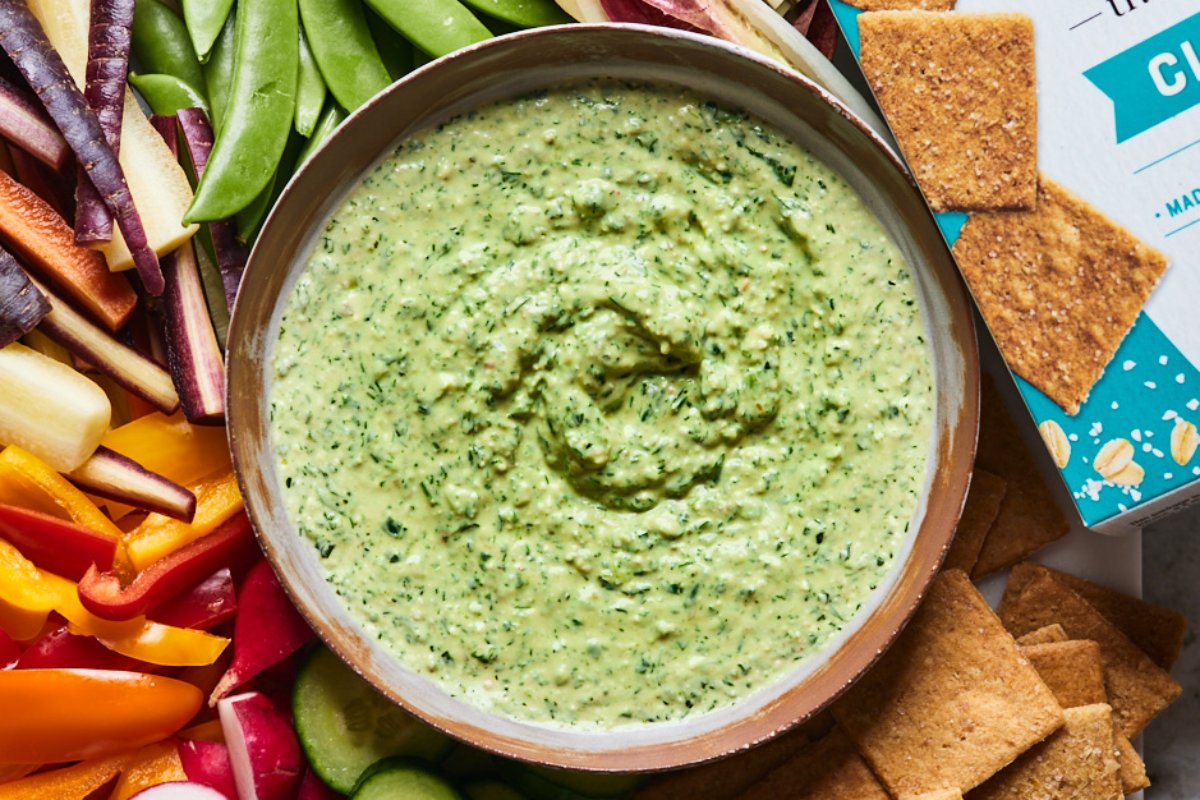 Greek Green Goddess Dip