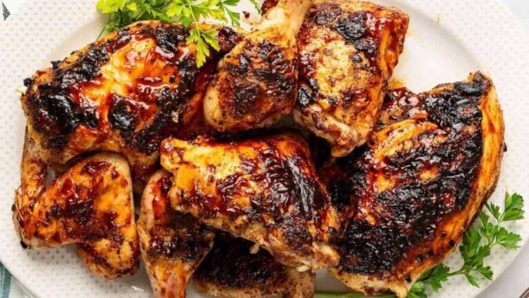 Grilled BBQ Chicken.