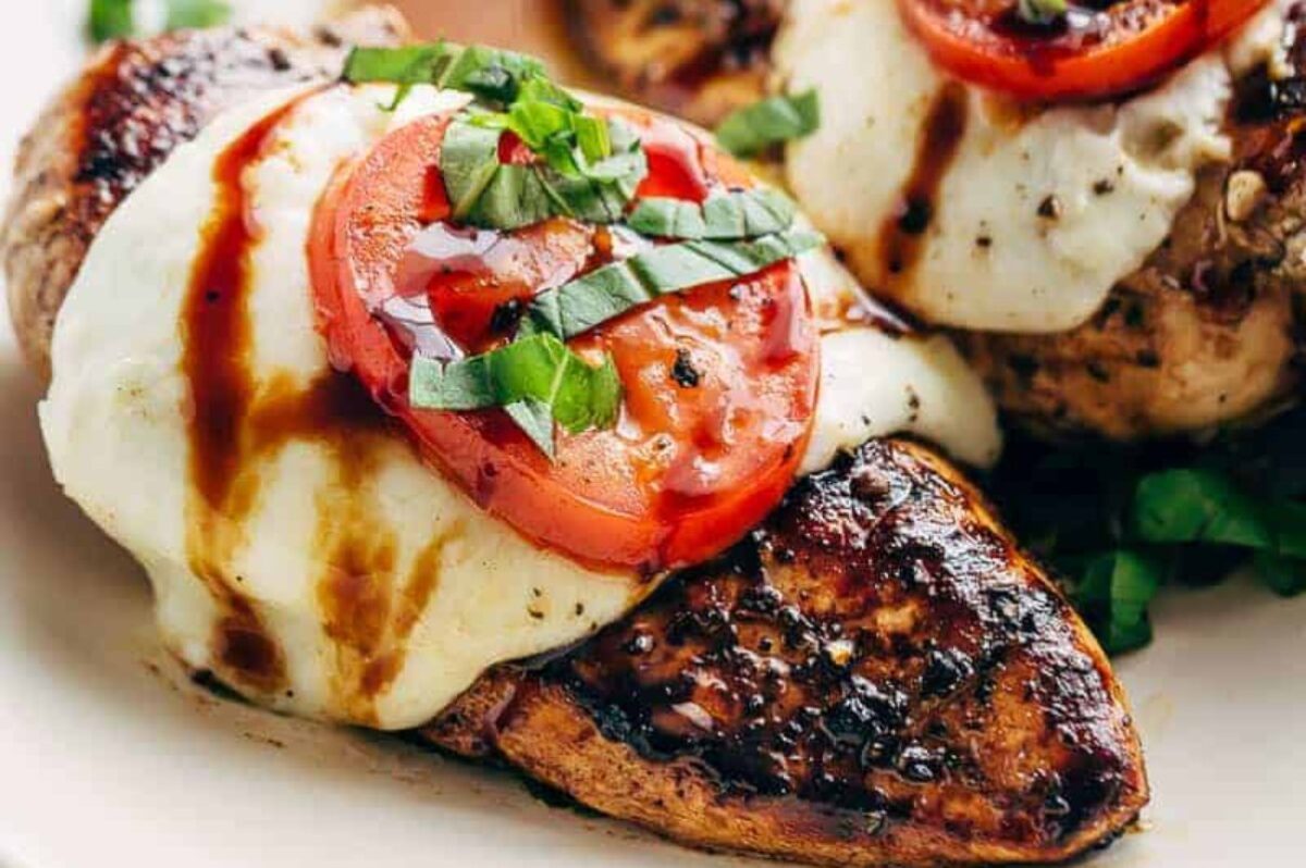 Grilled Chicken Caprese With Buffalo Mozzarella