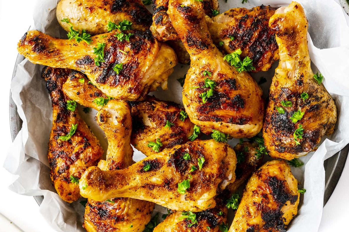 Grilled Chicken Legs