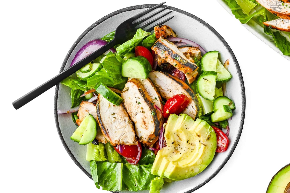 Grilled Chicken Salad 1