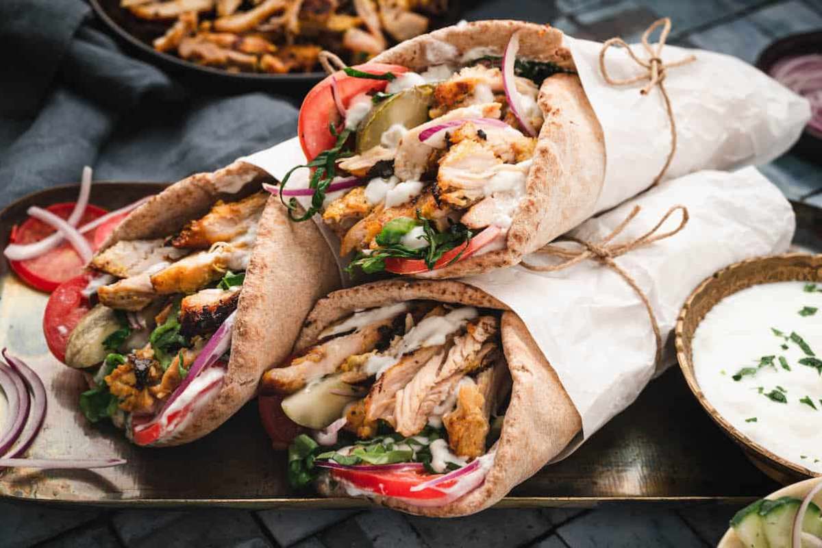 Grilled Chicken Shawarma Recipe.