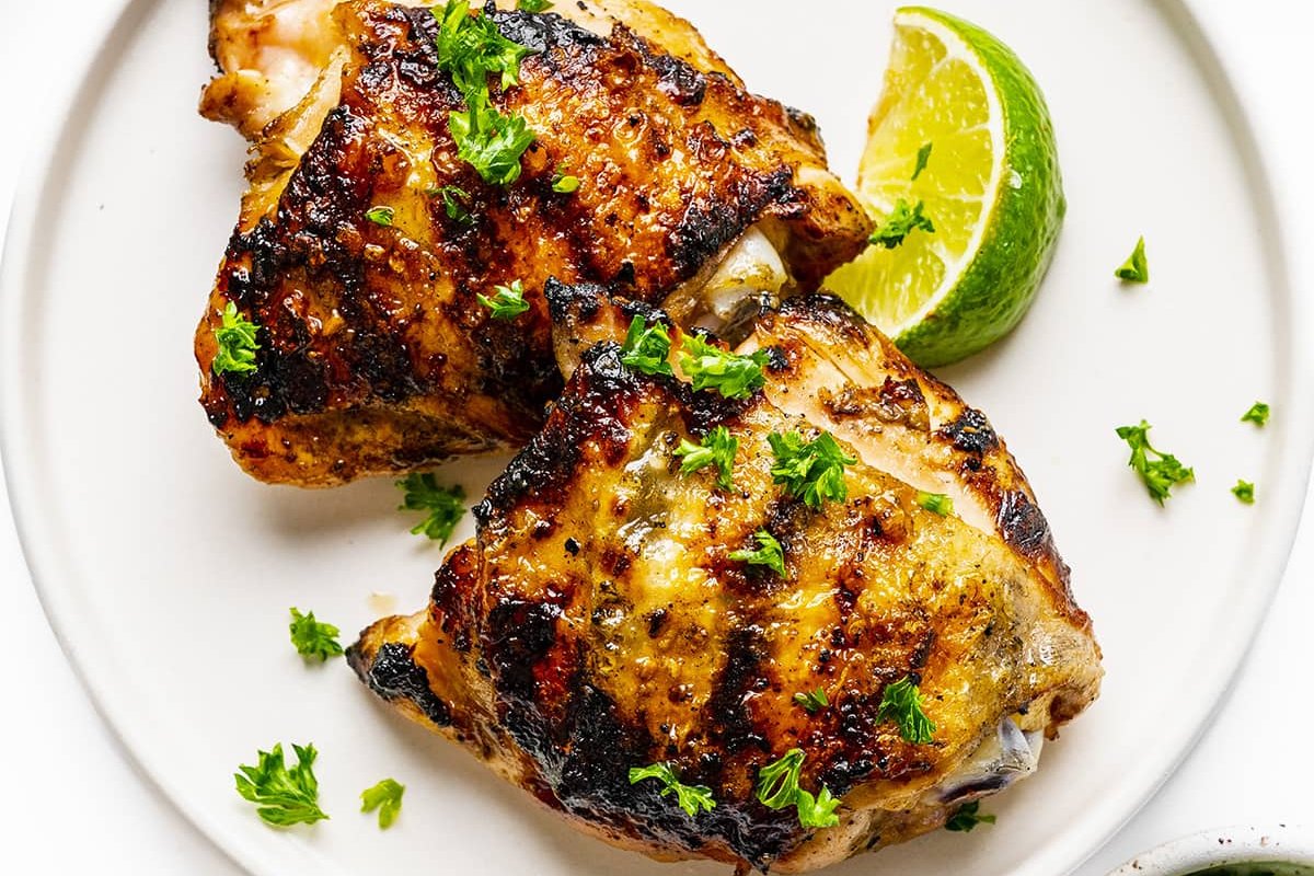 Grilled Chicken Thighs 1