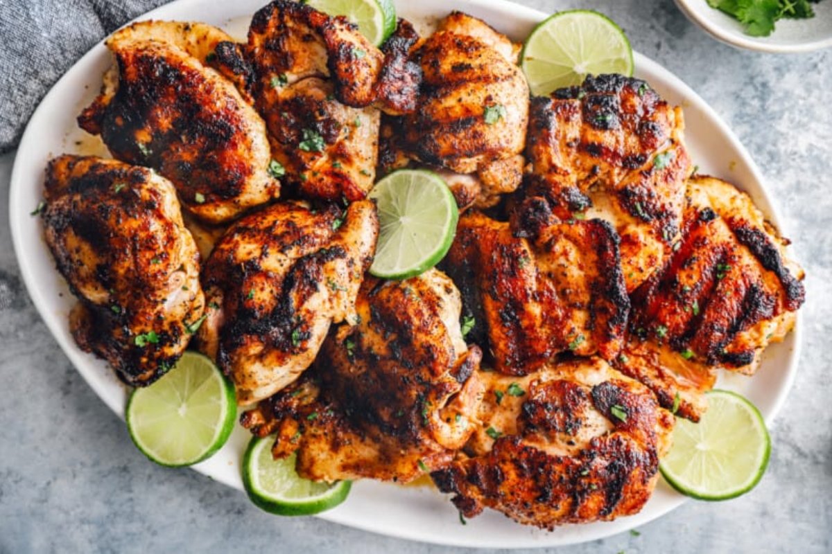 Grilled Chicken Thighs