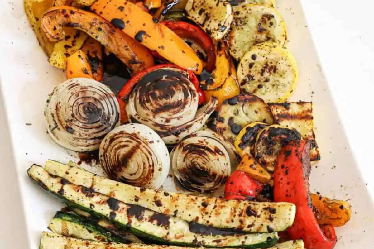 Grilled Vegetables. 