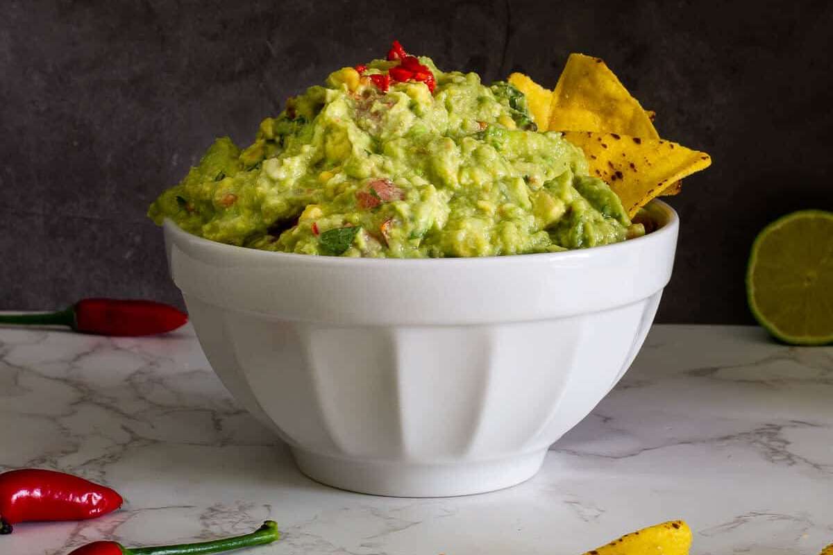 Healthy Homemade Guacamole Recipe