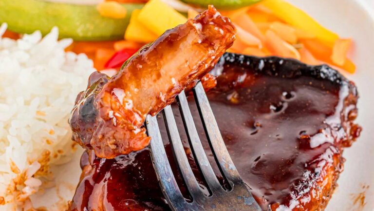 Hoisin Pork Chops In The Slow Cooker.