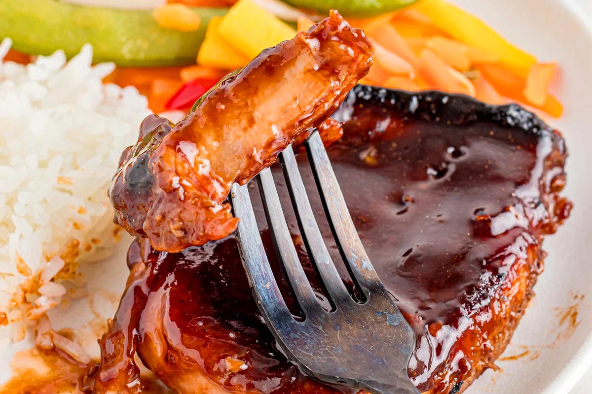 Hoisin Pork Chops In The Slow Cooker. 
