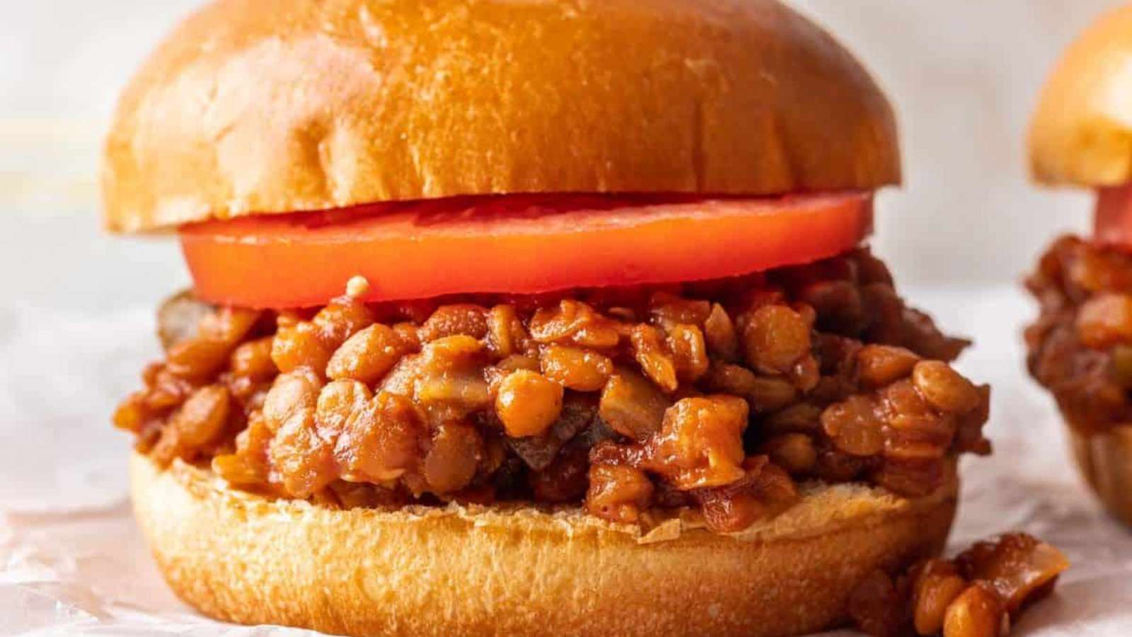 Lentil Sloppy Joes recipe by Home-Cooked Roots.