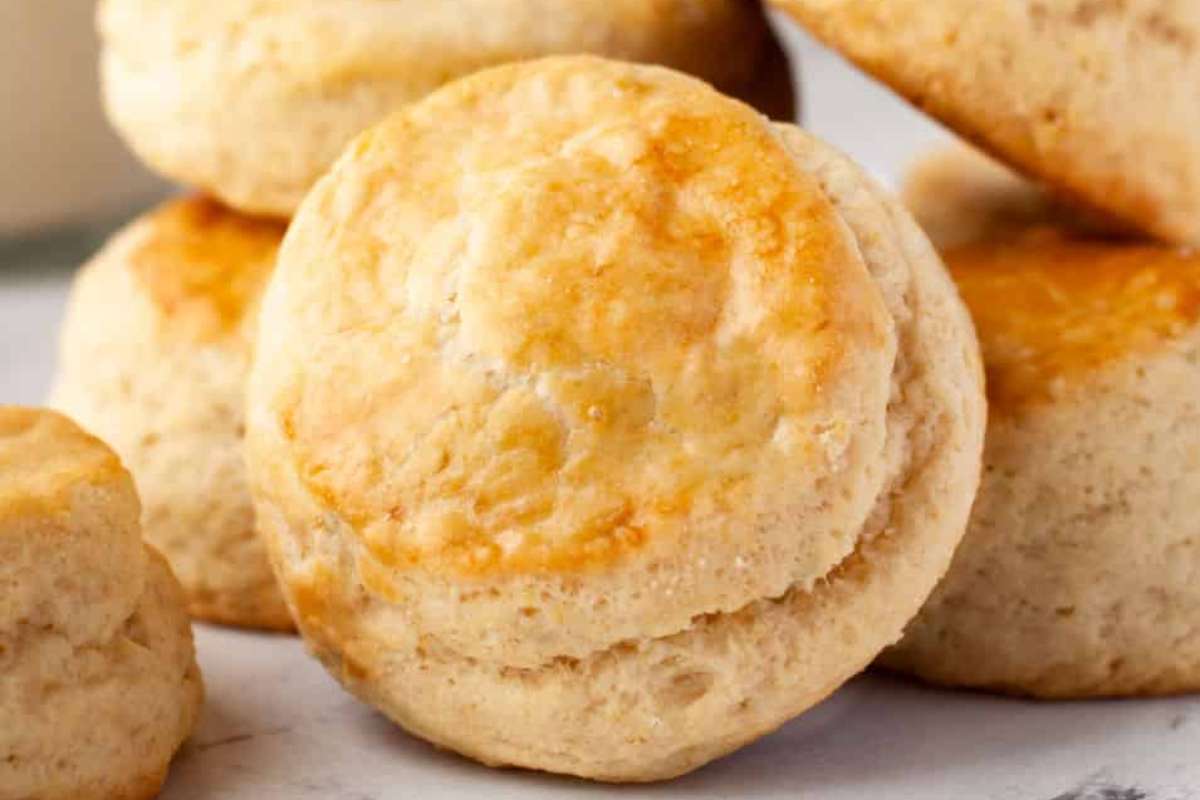 Homemade Buttermilk Biscuits.