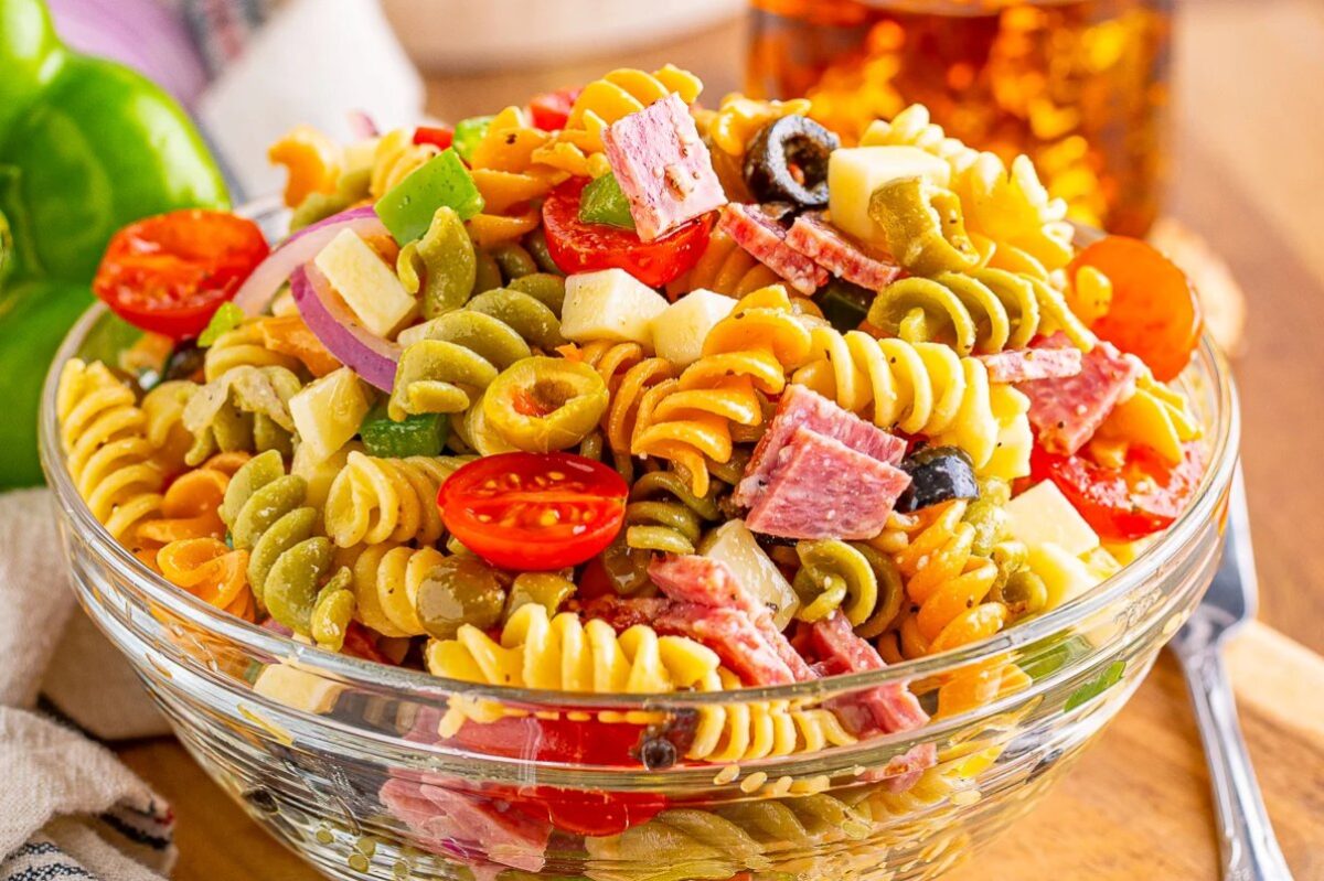 Homemade Italian Pasta Salad