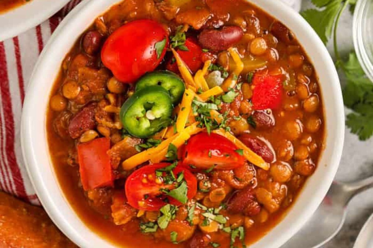 Homemade Lentil Chili
