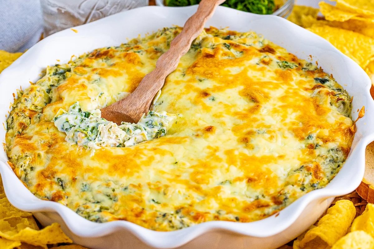Hot Spinach Artichoke Dip
