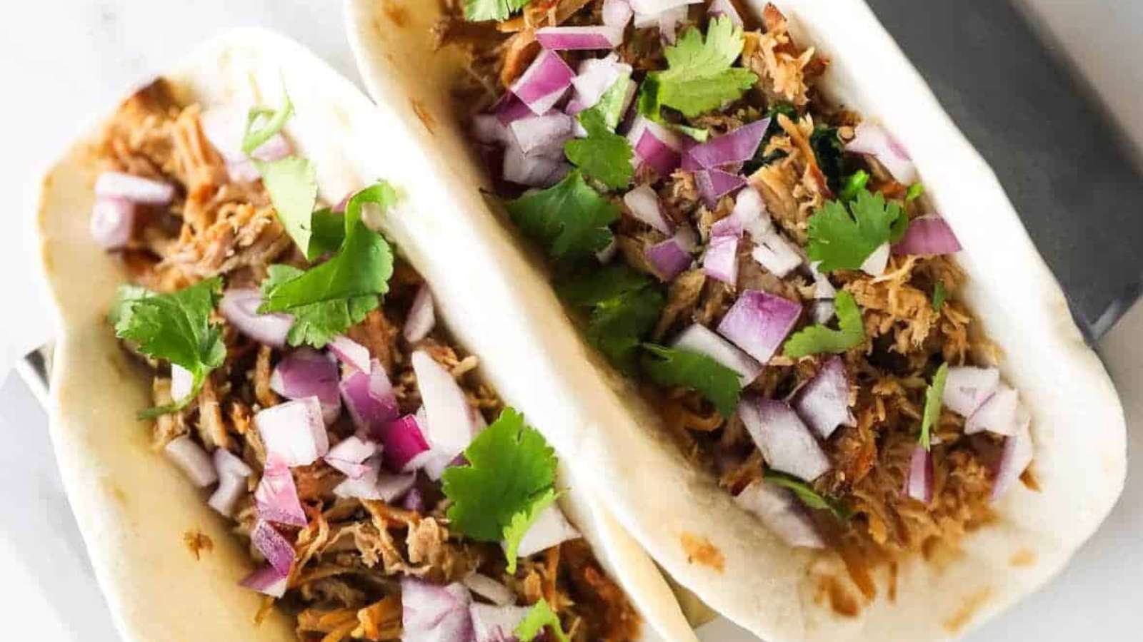 Easy Slow Cooker Pork Carnitas recipe by I Heart Naptime.