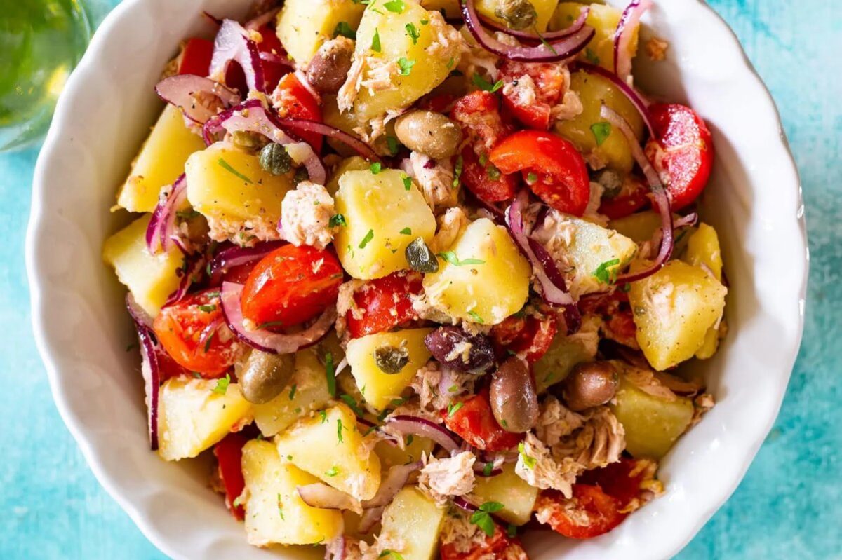 Italian Tuna Potato Salad