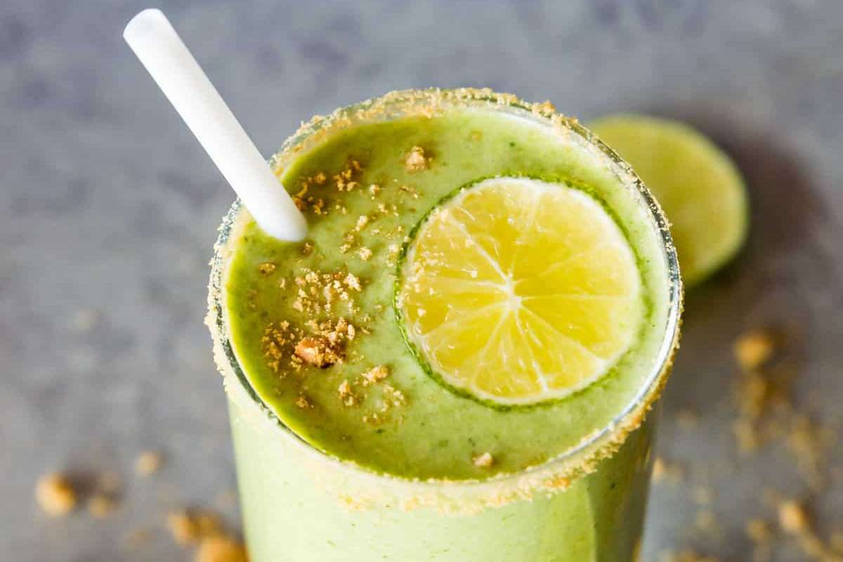 Key Lime Pie Smoothie. 