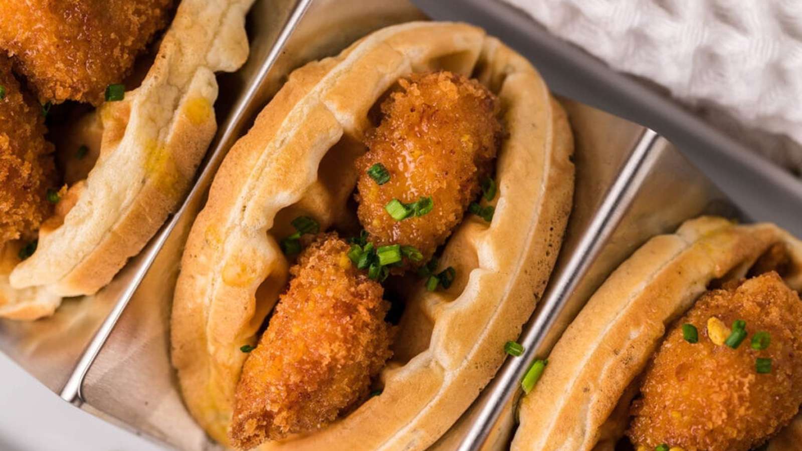 Chicken And Waffle Tacos recipe by Kitchen Divas.