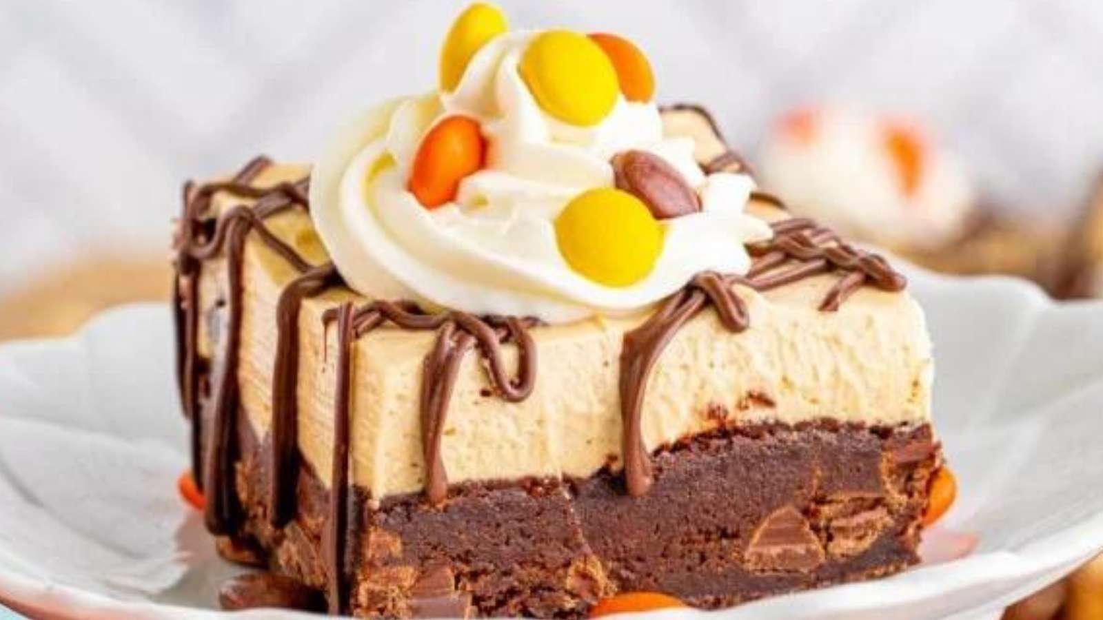 Peanut Butter Cup Brownies recipe by Kitchen Divas.