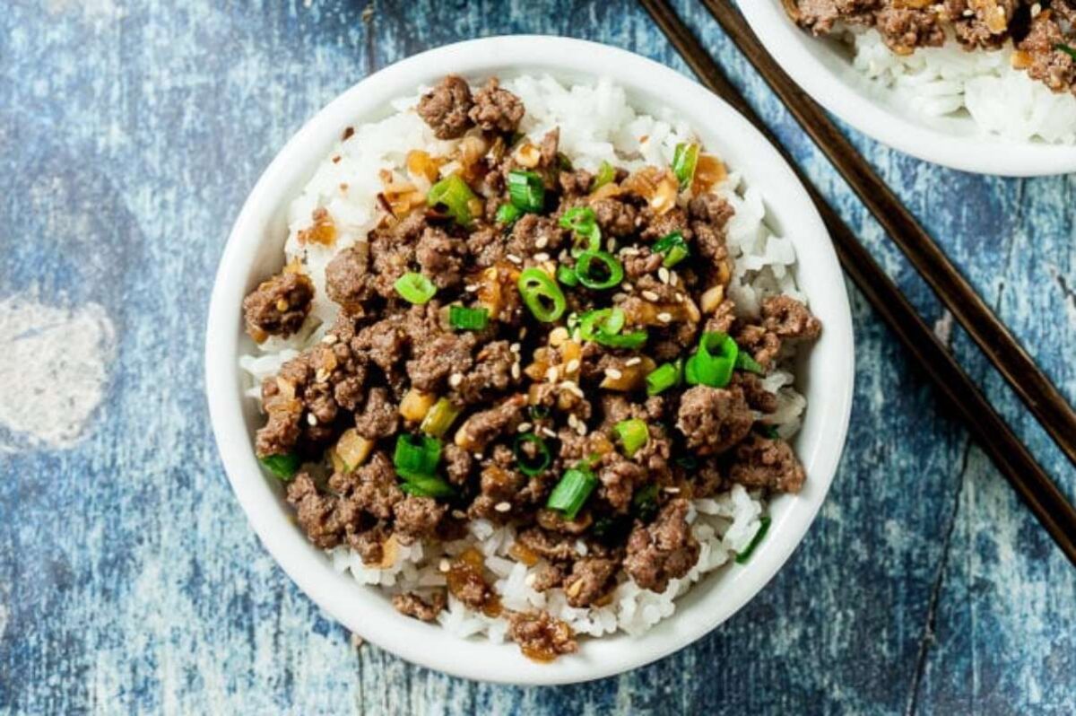 Korean Beef Bowl Recipe.