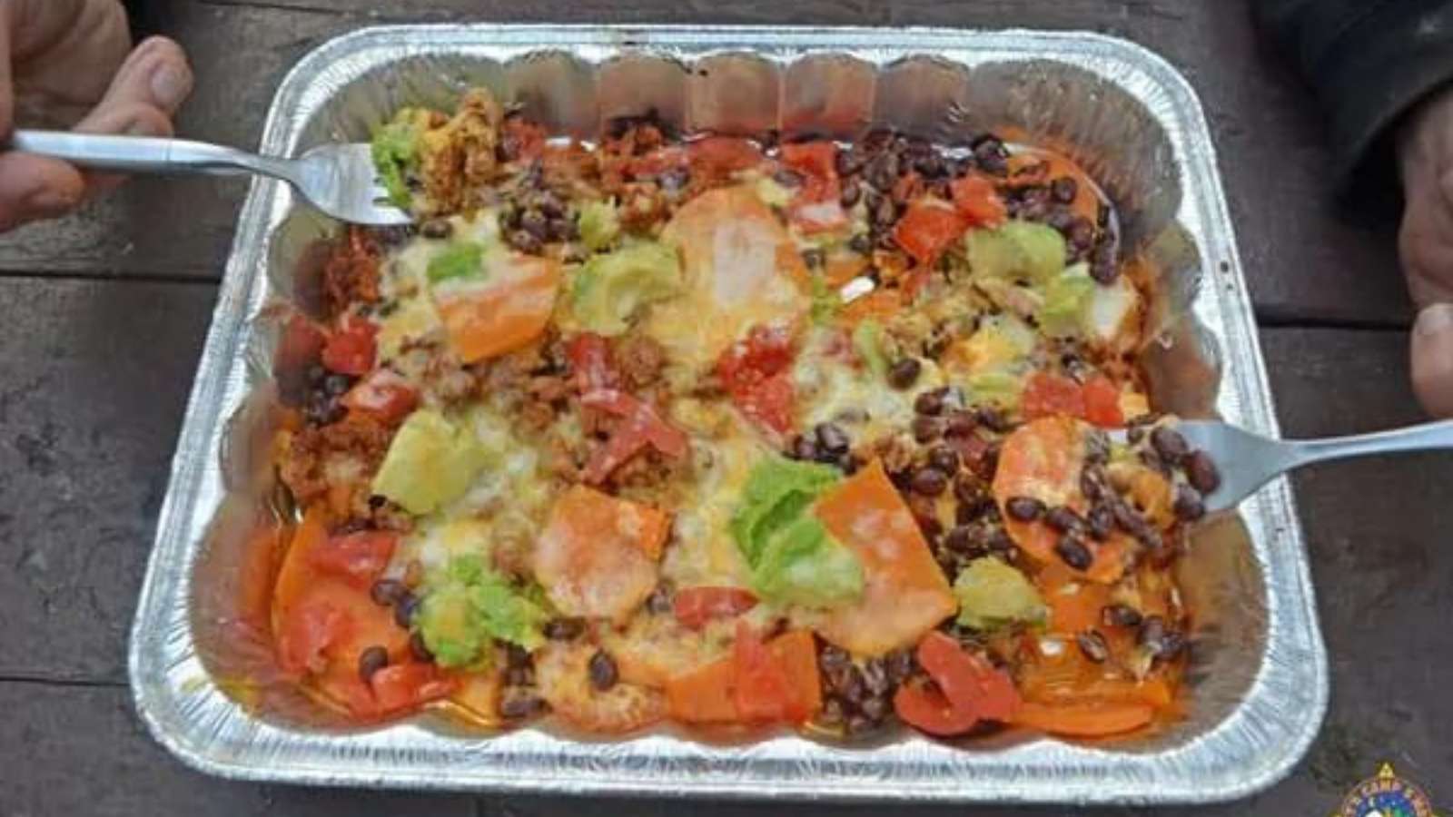 Grilled Nachos recipe by Let's Camp Smore.