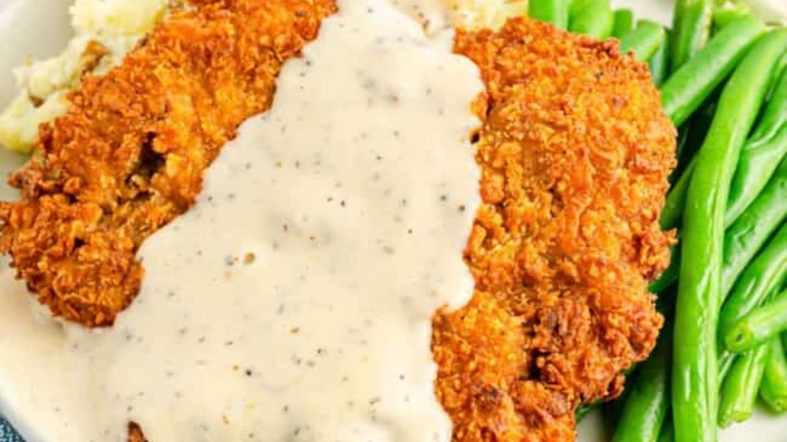 Crispy Chicken Fried Steak recipe by Little Sunny Kitchen.