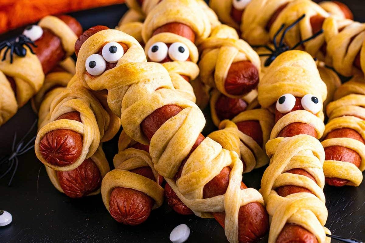 Mummy Hot Dogs. 