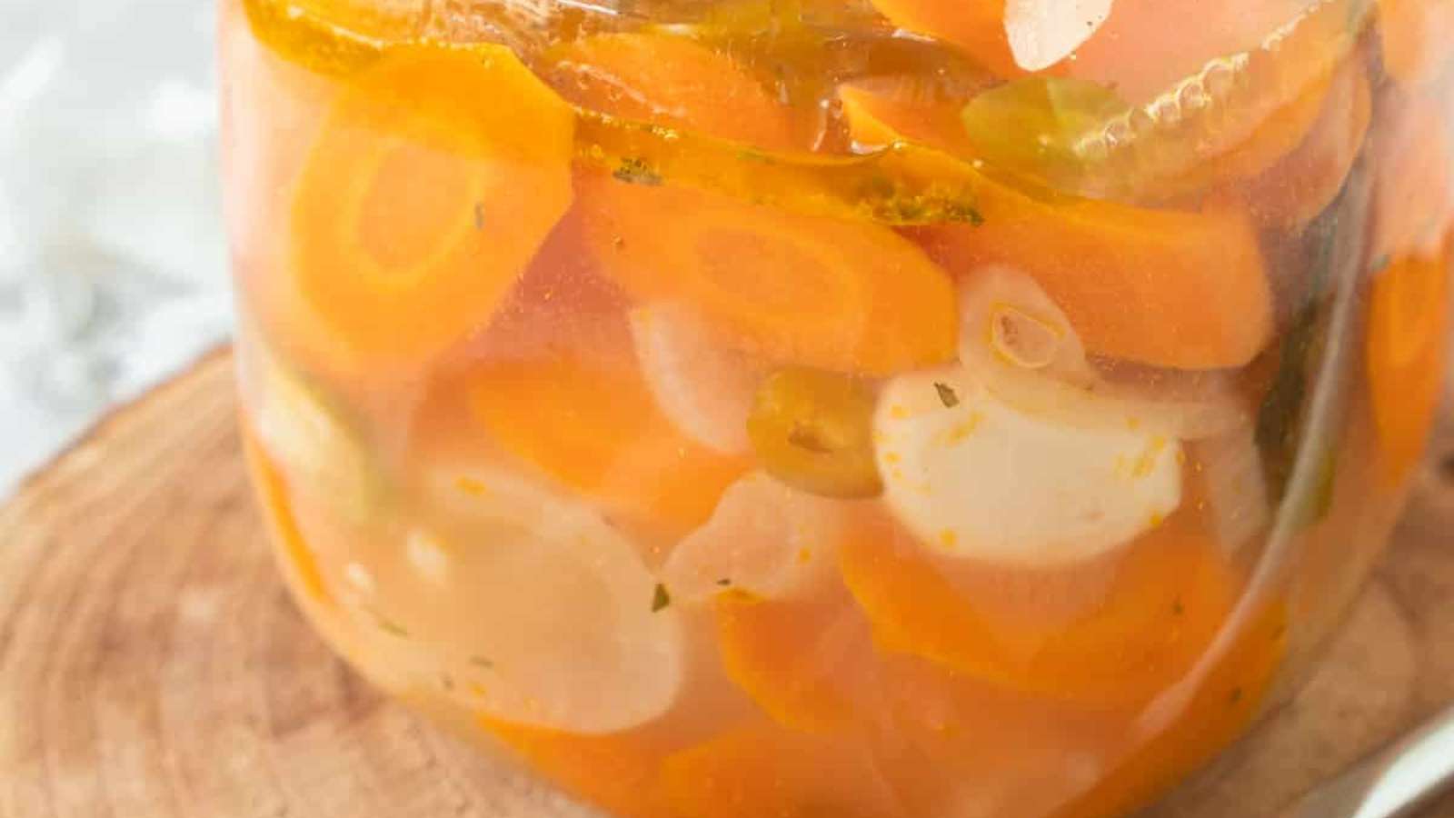 Mexican Pickled Carrots recipe by Mama Maggie's Kitchen.