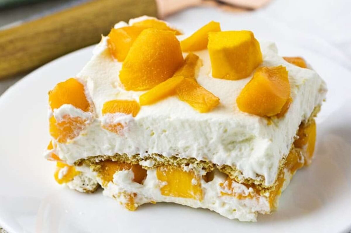Mango Graham Cake. 