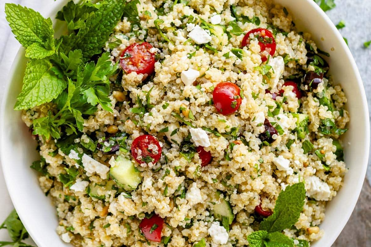 Mediterranean Quinoa Salad