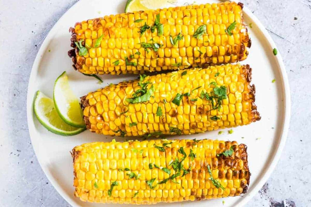 Mexican Air Fryer Corn On The Cob.