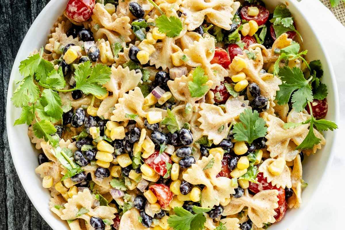 Mexican Pasta Salad. 