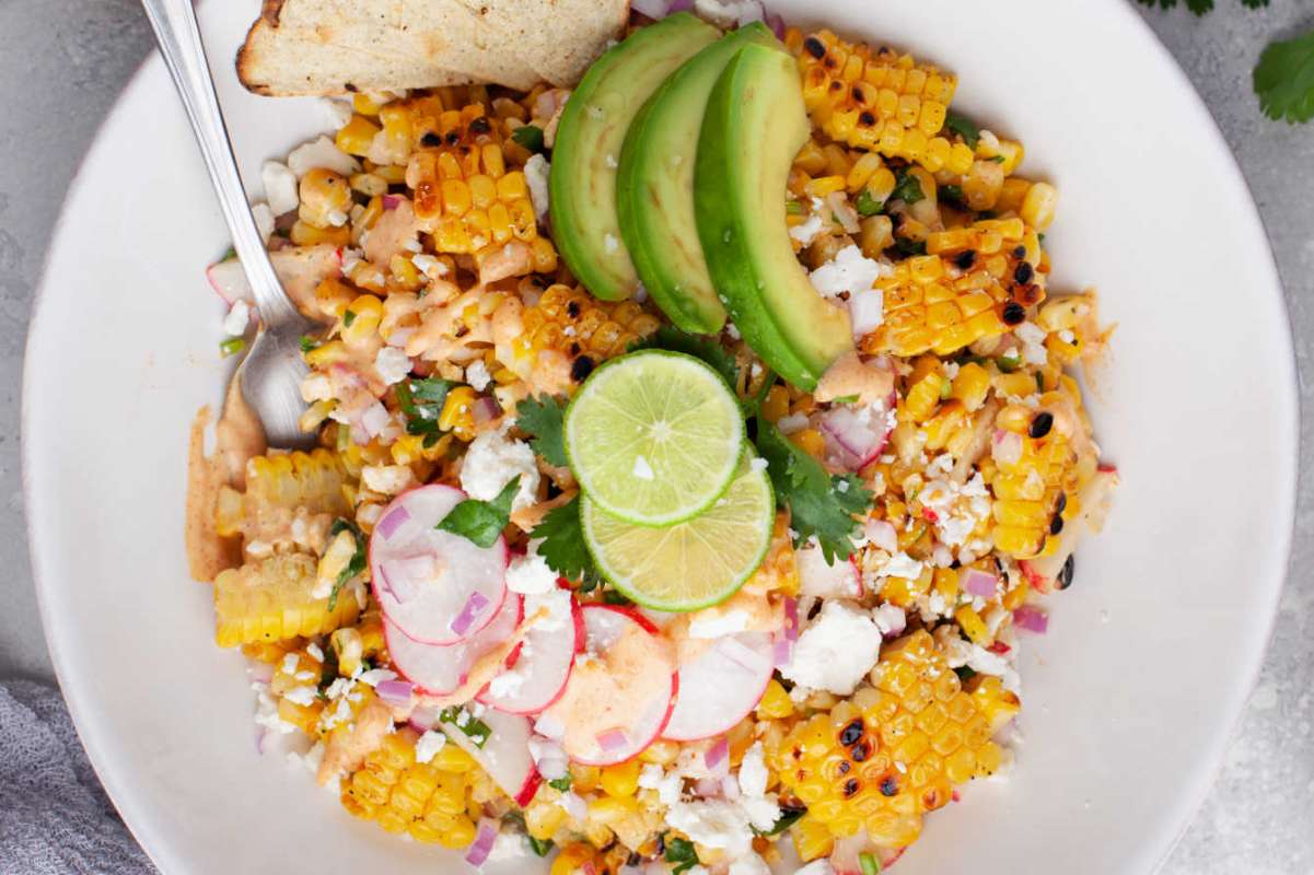 Mexican Street Corn Salad. 