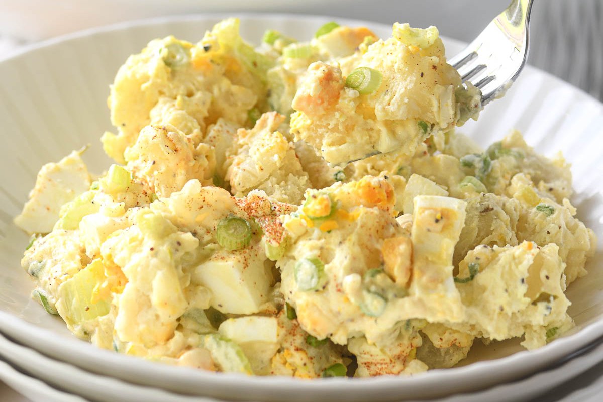 Moms Creamy Potato Salad Recipe