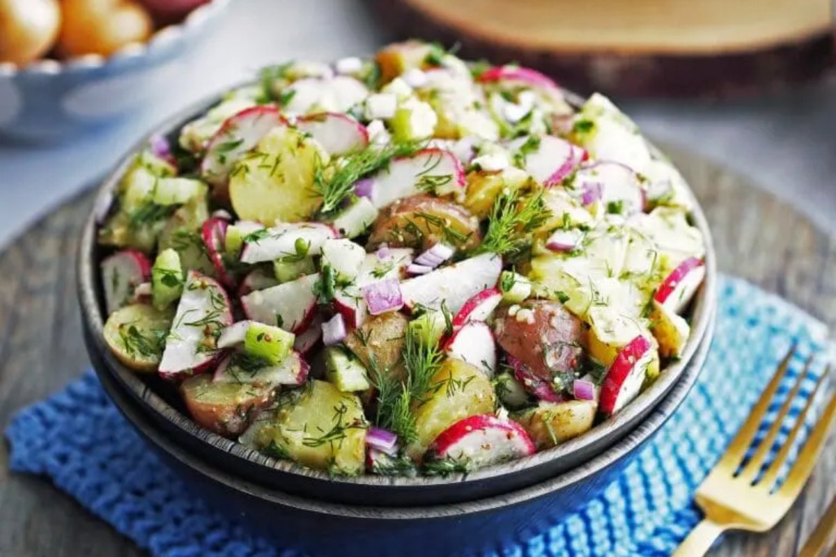 Mustard Dill Potato Salad
