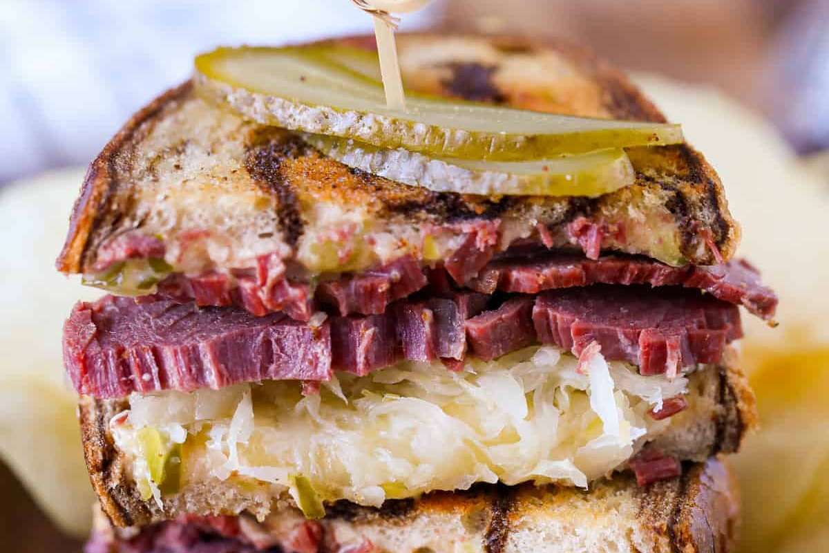 Reuben Sandwich. 