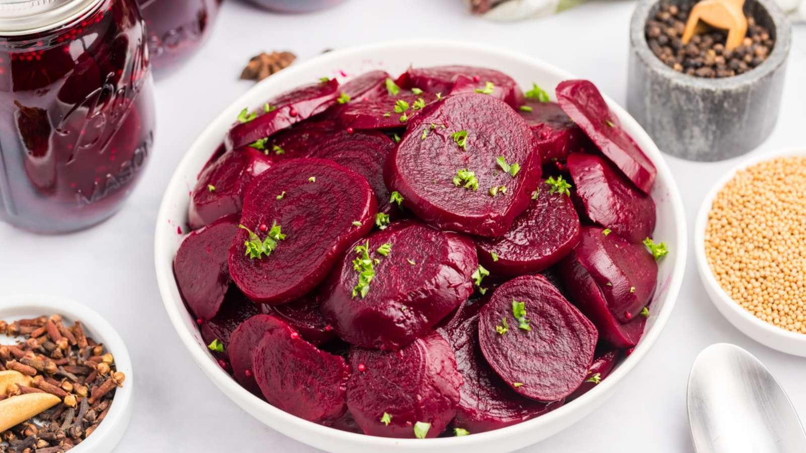 Easy Pickled Beets recipe by Noshing With The Nolands.