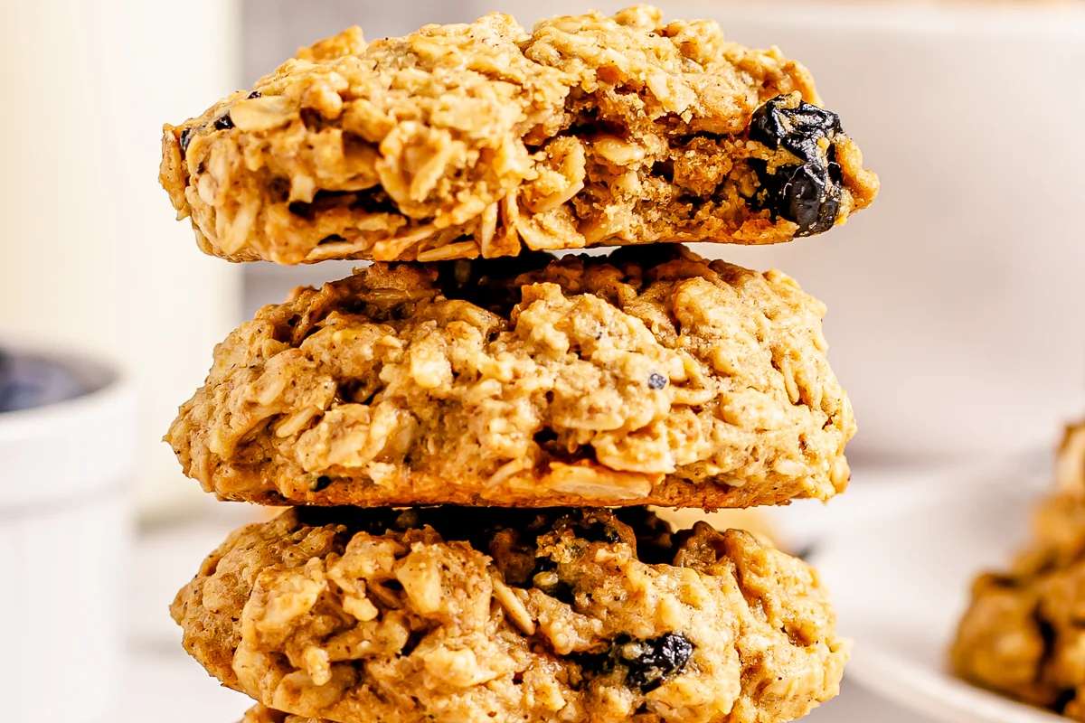 Oatmeal Blueberry Cookies 1