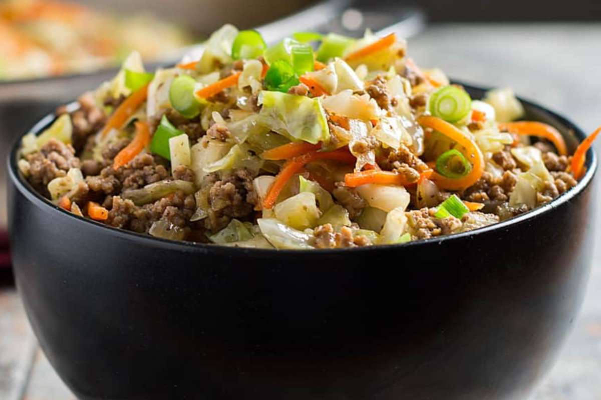 Egg Roll In A Bowl 