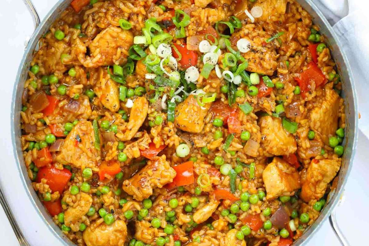 Peri peri chicken and rice one pot