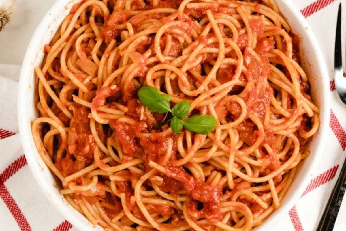 Pasta Pomodoro.