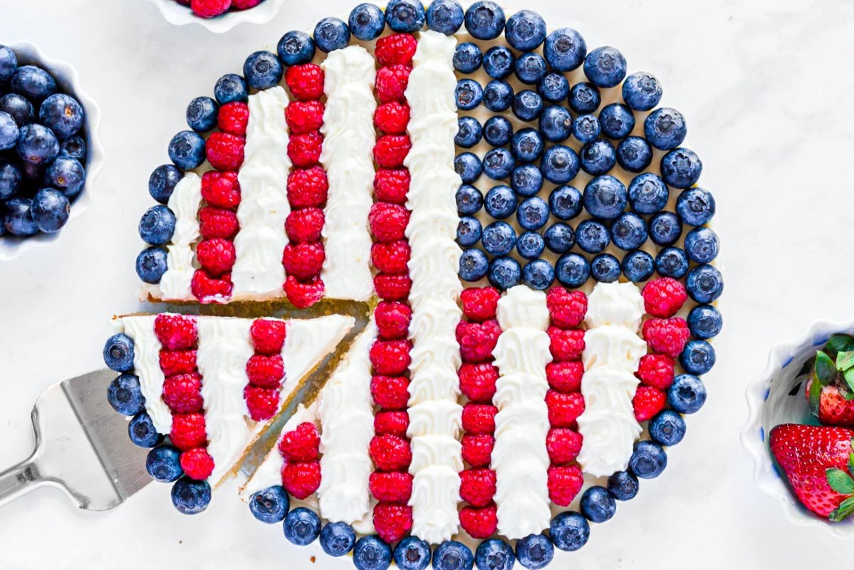 Patriotic July 4th Fruit Pizza Recipe