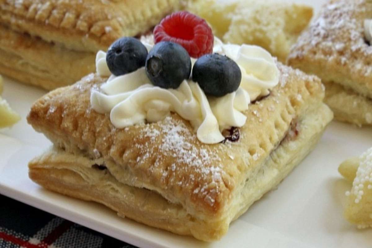 Patriotic Red White And Blue Pastries 1